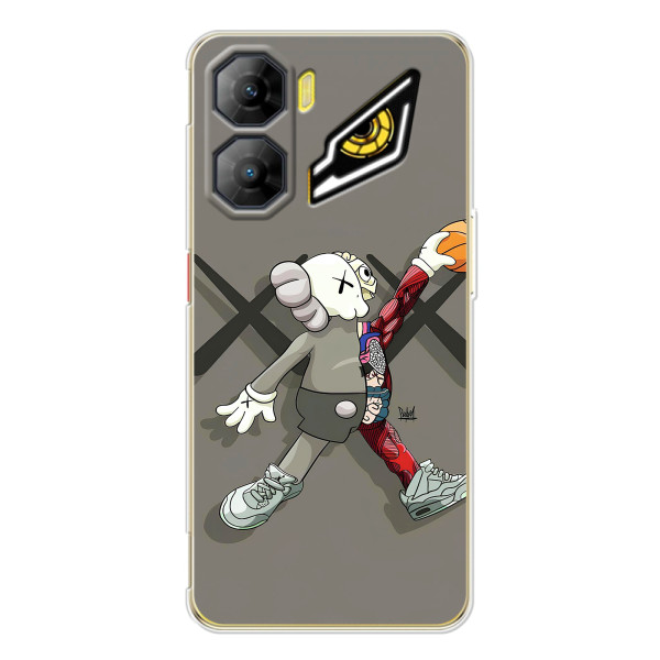 Чехлы для ZTE Nubia Neo 3 - Bearbrick Louis Vuitton (PREMIUMPrint) – Беарбрик Джордан