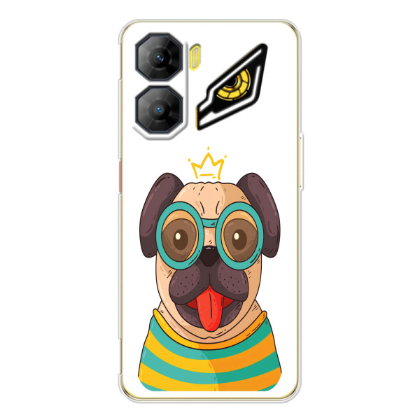 Бампер для ZTE Nubia Neo 3 с картинкой "Песики" – Собака Король