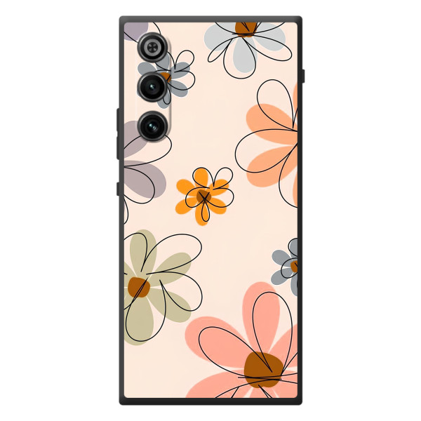 Чохол з квітковим принтом на <td>ZTE Нyбіа РедМаgік 10 Air </td> – Кольорові квіти