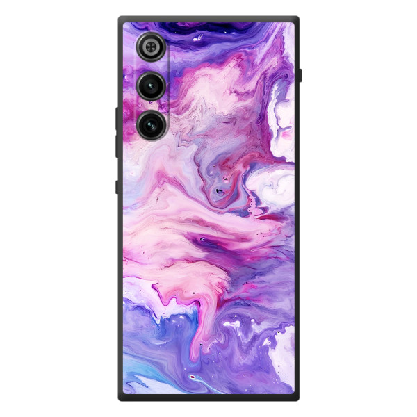 Чехлы с тематикой "Мрамор" на ЗИТИ Нубия РэдМаджик 10 Эир – Фиолетовый мрамор