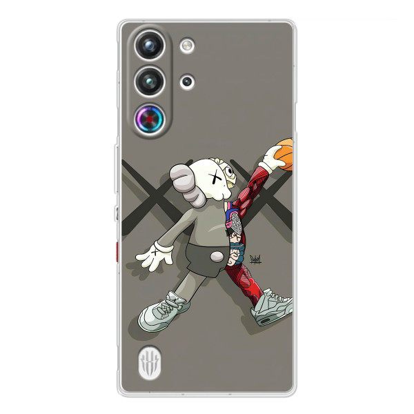 Чохли для ZTE Nubia RedMagic 10 Pro - Bearbrick Louis Vuitton (PREMIUMPrint) – Беарбрік Джордан