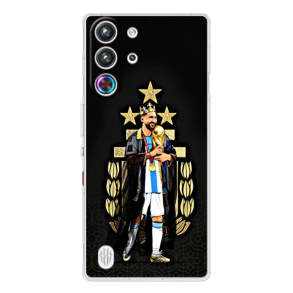 Чохли для ZTE Nubia RedMagic 10 Pro (Leo чемпіон) (AlphaPrint) – Мессі Король