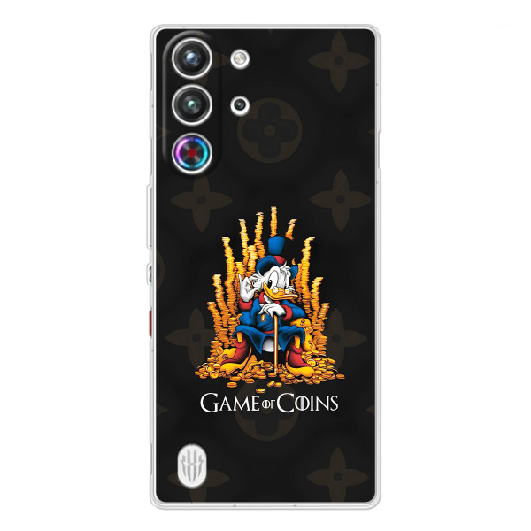 Чехлы для ZTE Nubia RedMagic 10 Pro - Скрудж МакДак Louis Vuitton (PREMIUMPrint)