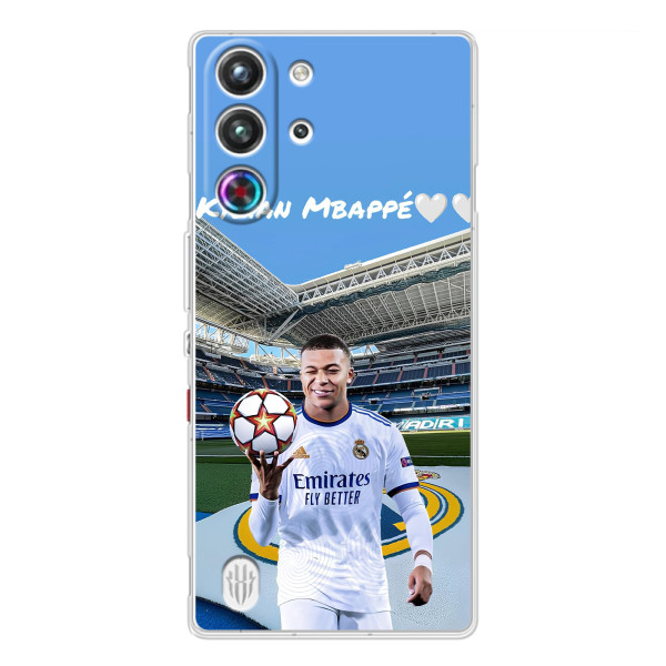 Чехол (TPU) с Футболистом на ZTE Nubia RedMagic 10 Pro – Mbappe Real