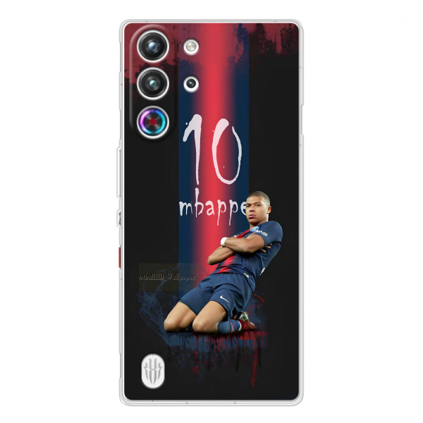 Чехол (TPU) с Футболистом на ZTE Nubia RedMagic 10 Pro – MBAPPE 10