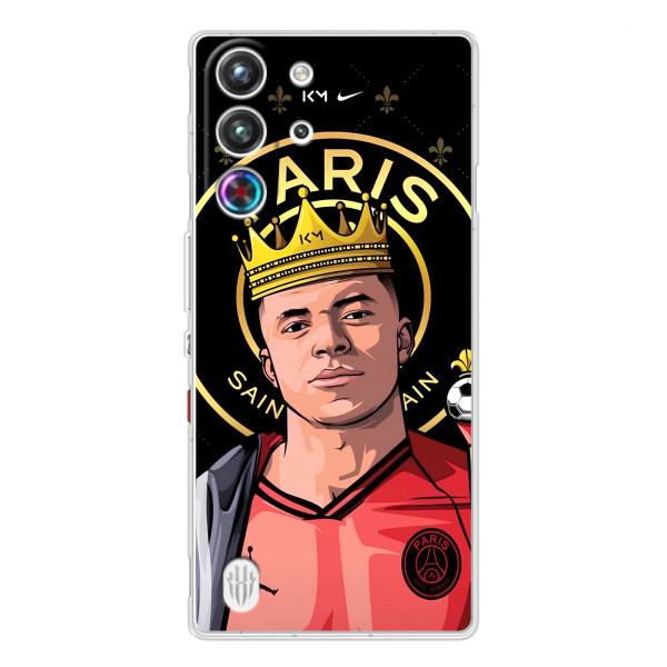 Чехол (TPU) с Футболистом на ZTE Nubia RedMagic 10 Pro – Mbappe King