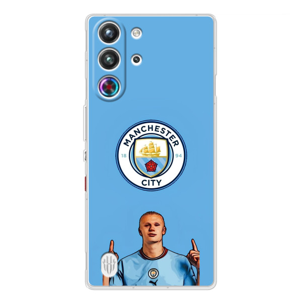 Чехлы с футболистом Ерлинг Холанд для ZTE Nubia RedMagic 10 Pro (AlphaPrint) – Холанд Манчестер Сити