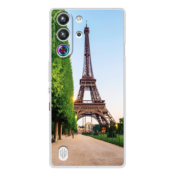 Чохол Ейфелева Вежа ZTE Nubia RedMagic 10 Pro - (AlphaPrint) – Дорога до Парижу