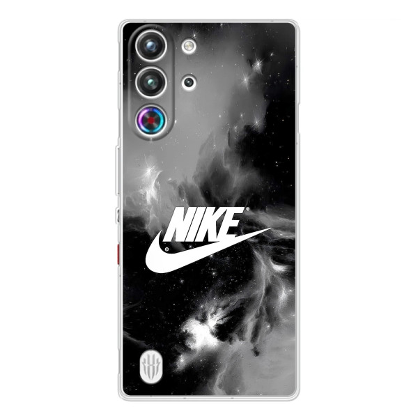 Чохол з логтипом Найк на ZTE Nubia RedMagic 10 Pro – Найк димчастий