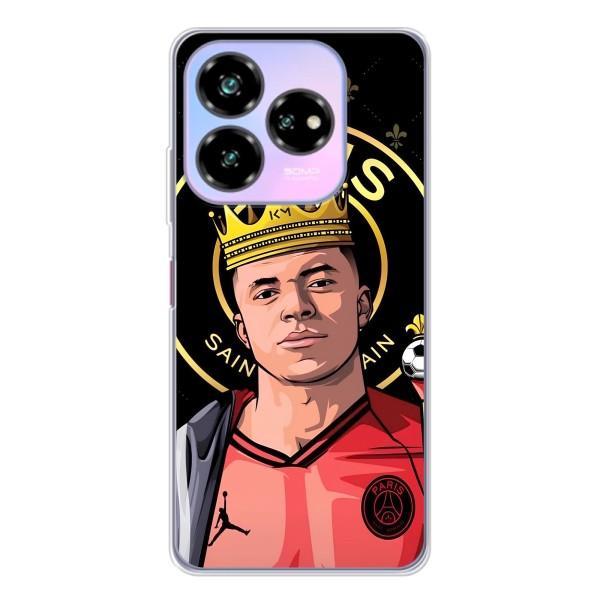 Чехол (TPU) с Футболистом на ZTE Nubia V60 Design – Mbappe King