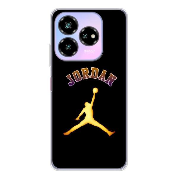 Чехлы для ZTE Nubia V60 Design - с картинкой JORDAN (AlphaPrint) – Jordan Gold