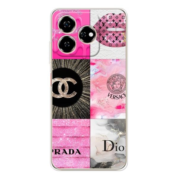 Чехол (Dior, Prada, YSL, Chanel) для ZTE Nubia V60 – Модница