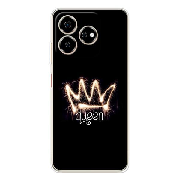 Чехол (Корона на чёрном фоне) для Нубиа В60 – Корона