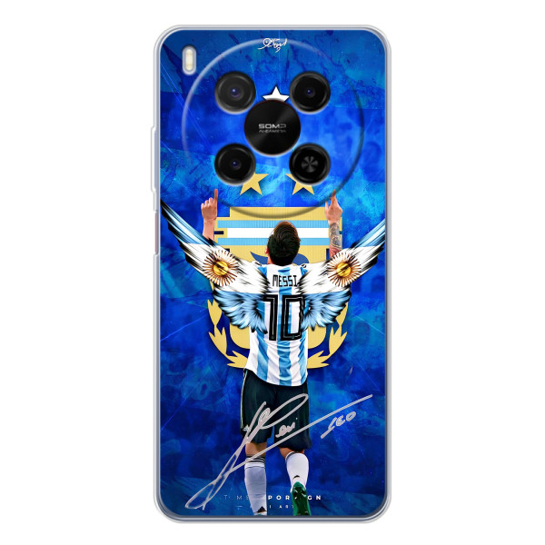 Чехлы для ZTE Nubia V70 Max (Leo чемпион) (AlphaPrint) – Месси сборная