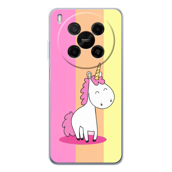 Чехол Unicorn на ZTE Nubia V70 Max – Радужный Единорог