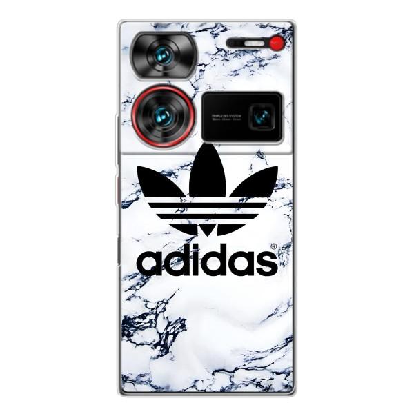 Чохли Адидас для ZTE Nubia Z60 Ultra (AlphaPrint) – Адідас на мраморі