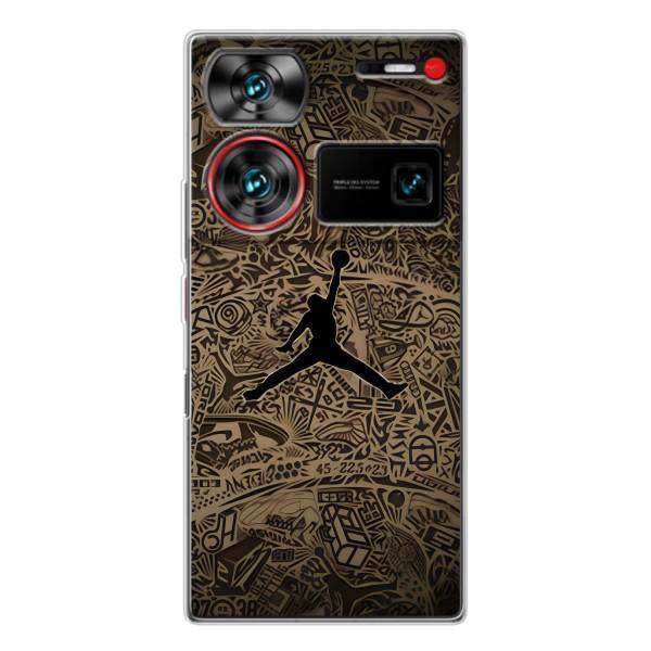 Чехлы для ZTE Nubia Z60 Ultra - с картинкой JORDAN (AlphaPrint) – Logo Jordan
