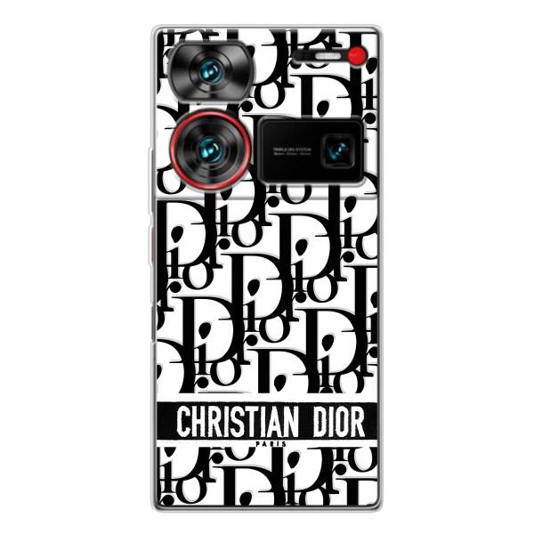 Чохол (Dior, Prada, YSL, Chanel) для ZTE Nubia Z60 Ultra – Christian Dior