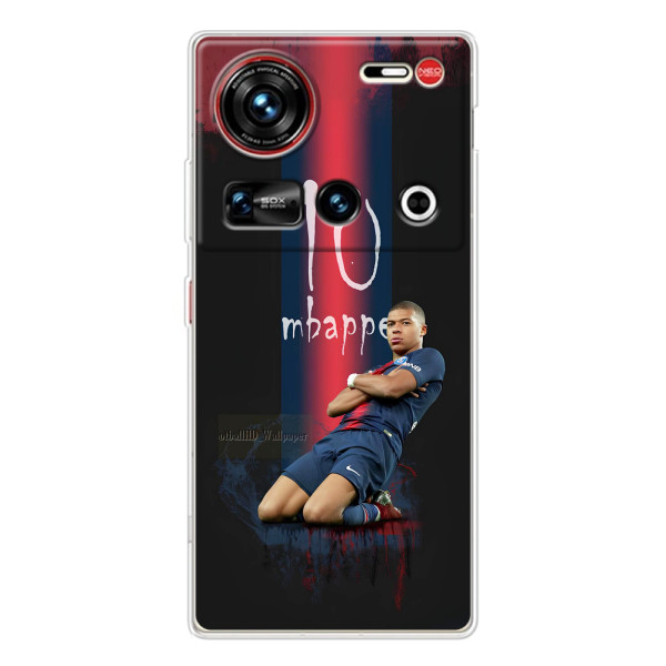 Чохол (TPU) з Футболістом на ZTE Nubia Z70 Ultra – MBAPPE 10