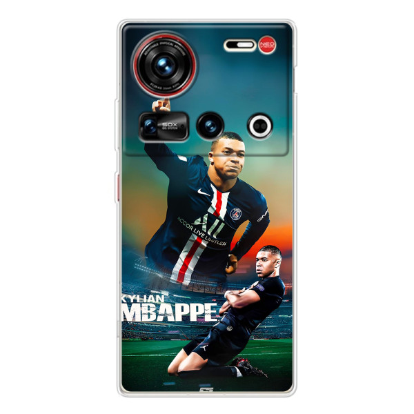 Чохол (TPU) з Футболістом на ZTE Nubia Z70 Ultra – MBAPPE