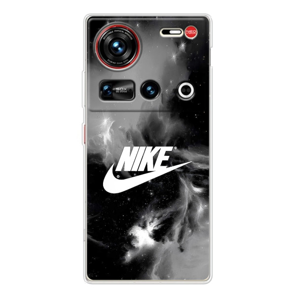 Чохол з логтипом Найк на ZTE Nubia Z70 Ultra – Найк димчастий