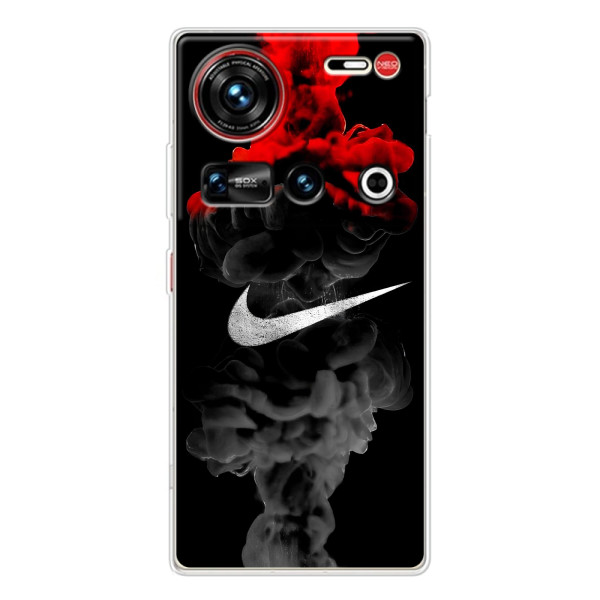 Чохол з логтипом Найк на ZTE Nubia Z70 Ultra – Найк на чорному