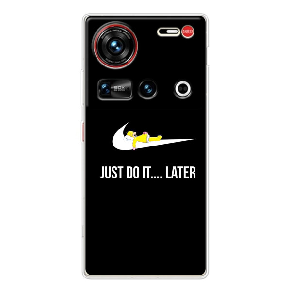 Чохол з логтипом Найк на ZTE Nubia Z70 Ultra – Nike just do it