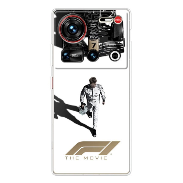 Чехол с прнтом Формула 1 на ZTE Nubia Z70 Ultra – Логотип Ф1