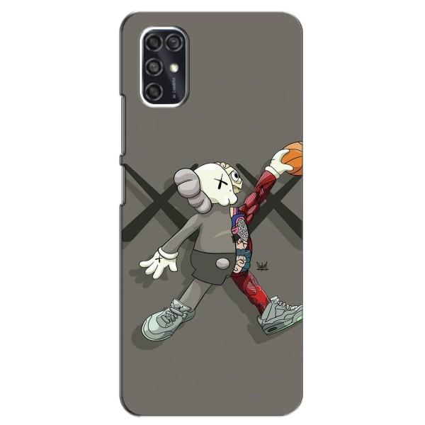 Чохли для ZTE Blade V2020 Smart - Bearbrick Louis Vuitton (PREMIUMPrint) – Беарбрік Джордан