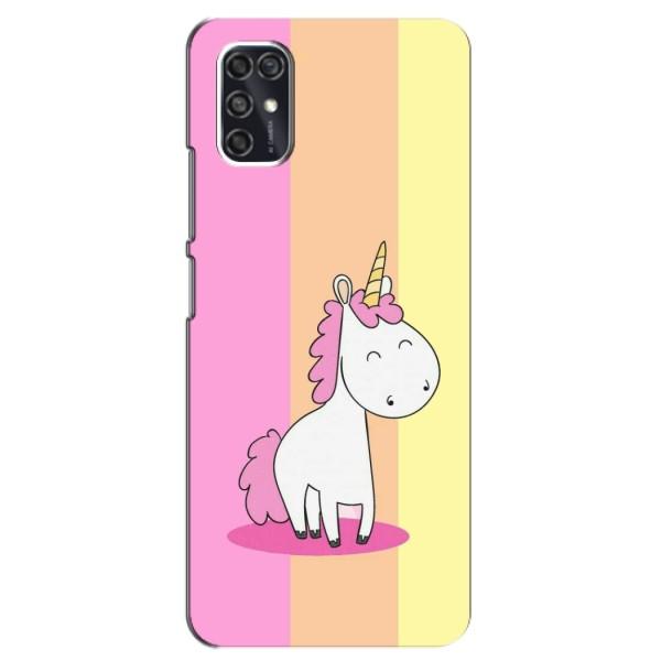 Чехол Unicorn на ZTE V2020 Smart – Радужный Единорог