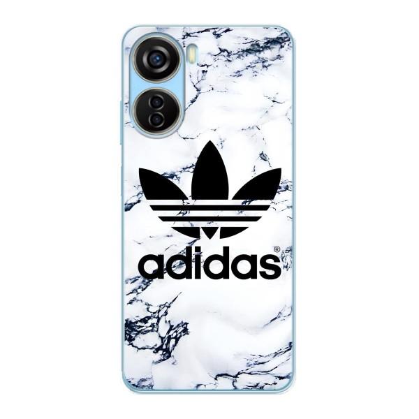 Чохли Адидас для ZTE V40 Design (AlphaPrint) – Адідас на мраморі