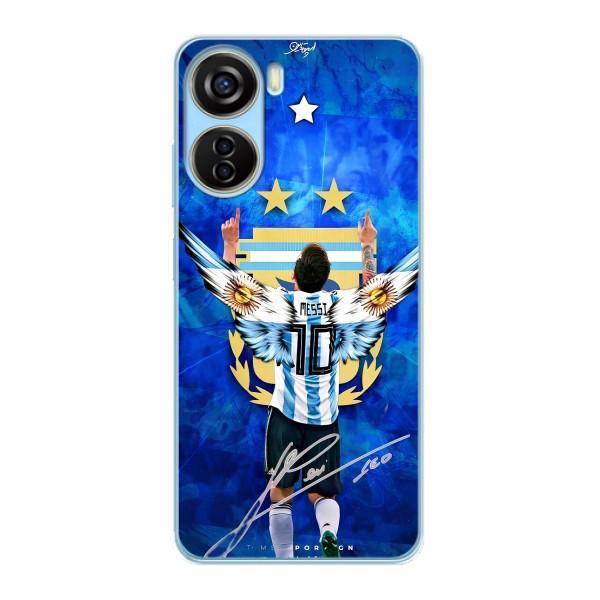 Чохли для ZTE V40 Design (Leo чемпіон) (AlphaPrint) – Мессі збірна