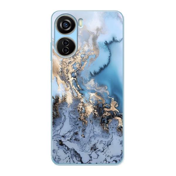 Мраморний чехол на ZTE V40 Design (VPrint) – Ніжний мрамор