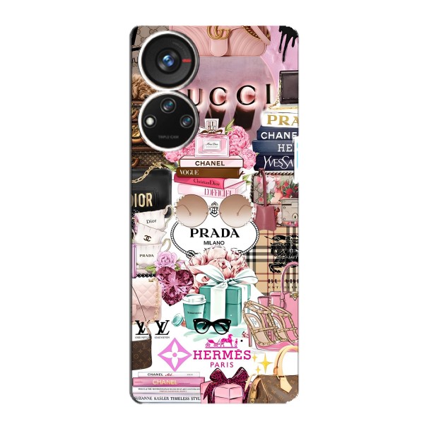 Чохол (Dior, Prada, YSL, Chanel) для ZTE Blade V40s – Брендb