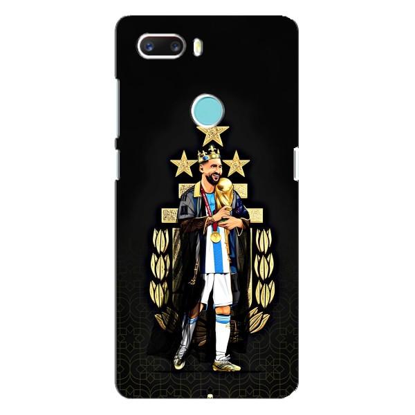 Чехлы для ZTE Z18 Mini (Leo чемпион) (AlphaPrint) – Месси Король