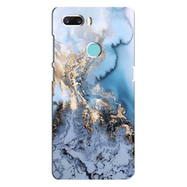 Мраморный чехол на ZTE Z18 Mini (VPrint) – Нежный мрамор