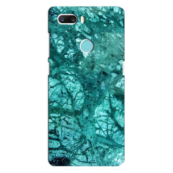 Мраморный чехол на ZTE Z18 Mini (VPrint) – Зеленый мрамор