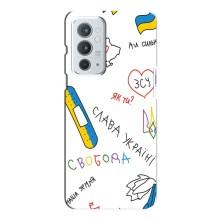 Чохли (Доброго вечора, ми за України) для OnePlus 9РТ (AlphaPrint) (Стикер)