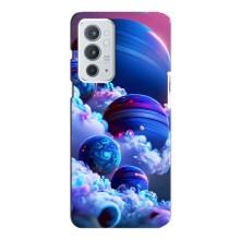 Чехлы КОСМОС для OnePlus 9RT – Синие планеты