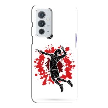 Чехлы с принтом Спортивная тематика для OnePlus 9RT (Волейболист)
