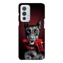 Чехол ДОБЕРМАН для OnePlus 9RT – Доберман злой