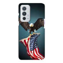 Чохол Прапор USA для OnePlus 9RT (Орел і прапор)