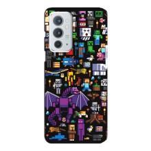 Чехол майнкрафт для OnePlus 9RT – Все персонажи