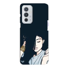 Чехол с печатью для OnePlus 9RT - (Мода) (AlphaPrint) – Красивая девочка