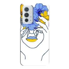 Чехол на OnePlus 9RT Украинский дизайн – Украинка на всю голову
