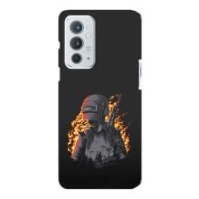 Чохол з картинкою "Герой Pubg" на OnePlus 9RT – В полум'ї