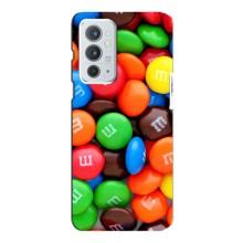 Чехол с изображением  вкусной еды для OnePlus 9RT – Разноцветные M&M'S