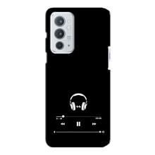 Чехол с картинками на черном фоне для OnePlus 9RT – Плеер
