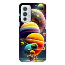 Чохол (ТПУ) з планетами на OnePlus 9RT – Сонячна система