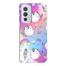 Чехол Unicorn на OnePlus 9RT – Радуга и Единорог